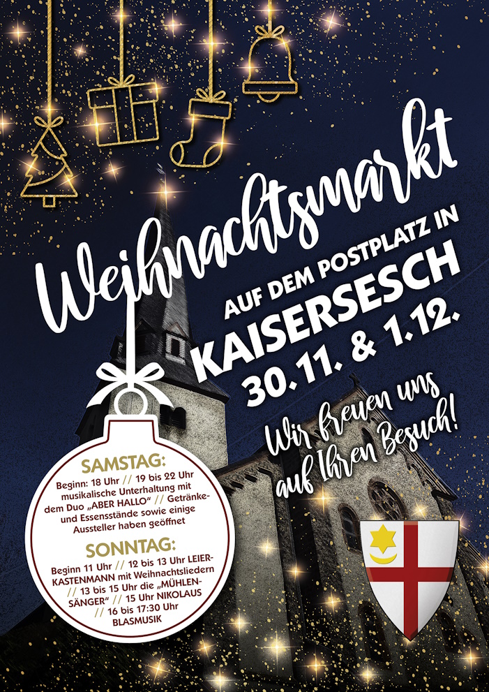 HIGH Esch Plakat Weihnachtsmarkt A2 20242